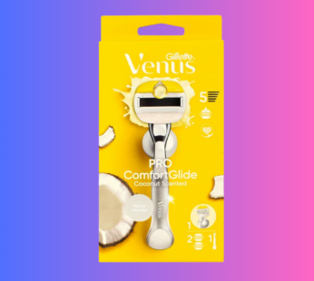 GILLETTE VENUS RASOIO COMPLETO COMFORTGLIDE COCCO+2RICARICHE