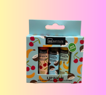 IDC TRIO LIP BALM X3 FRUTTA