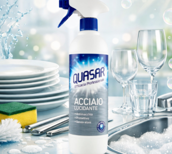 QUASAR SPRAY 580ML ACCIAIO