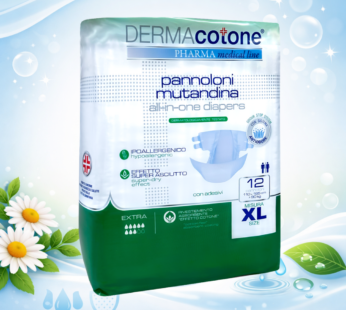 DERMACOTONE PANNOLONI MUTANDINA TAGLIA XL 12PZ