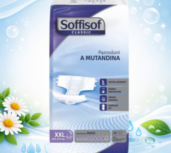 SOFFISOF ART.01108 PANNOLONE MUTANDINA MAXI XXL X15