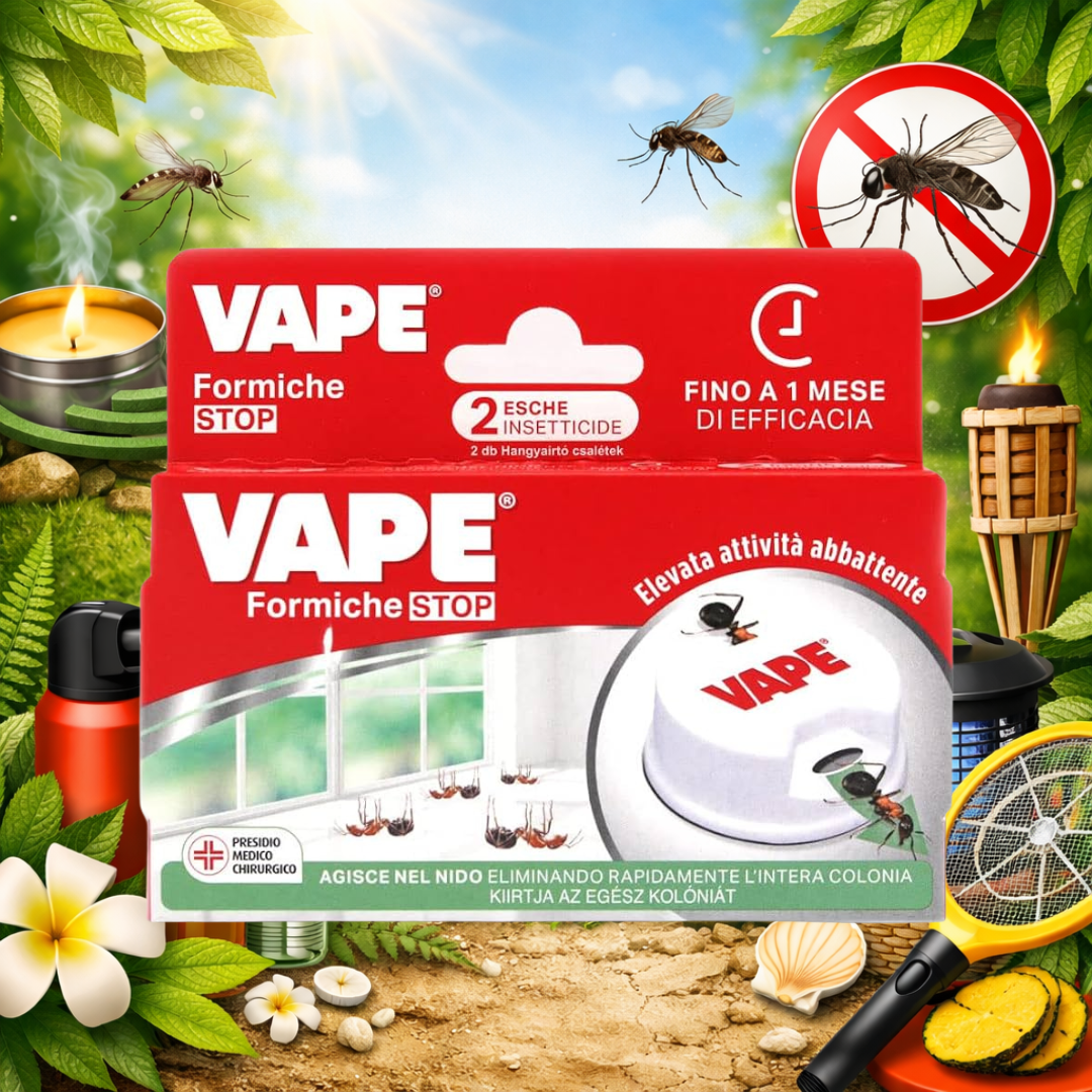 VAPE INSETTICIDA ESCA FORMICHE X 2