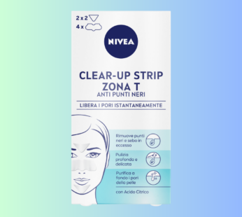 NIVEA VISO CEROTTI ZONA T CLEAR-UP STRIP 6PZ