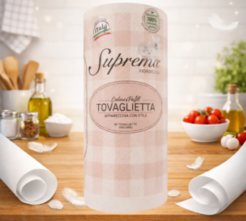 FIOR DI CARTA SUPREME TOVAGLIETTE 80STRAPPI ROSA