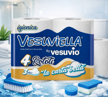VESUVIELLA CARTA IGIENICA 4ROTOLI