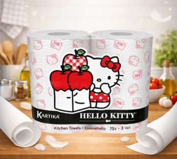 KARTIKA ASCIUGATUTTO HELLO KITTY 2ROTOLI