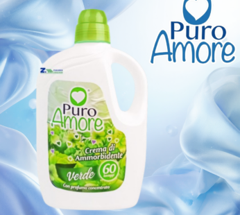 PURO AMORE AMMORBIDENTE 3LT 60LAVAGGI VERDE