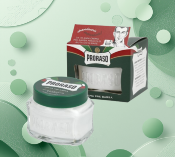 PRORASO CREMA PRE-BARBA VASO 100ML RINFRESCANTE