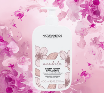NATURAVERDE CREMA 400ML CON DISPENSER MANDORLA