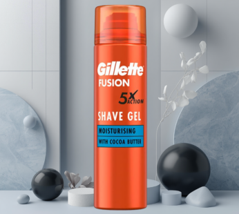 GILLETTE FUSION GEL DA BARBA 200ML IDRATANTE
