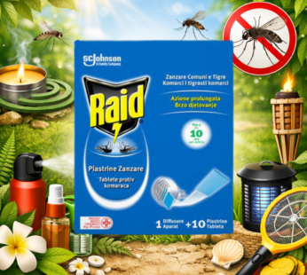 RAID ELETTRIC COMPLETO + 10 PIASTRINE