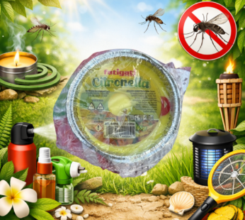 CITRONELLA ALLUMINIO TONDA DM8X4