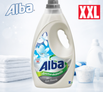 ALBA AMMORBIDENTE 3LT 54LAVAGGI XXL IRIS&FIORI BIANCHI