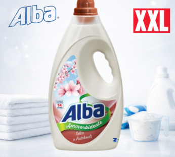 ALBA AMMORBIDENTE 3LT 54LAVAGGI XXL TALCO&PATCHOULI