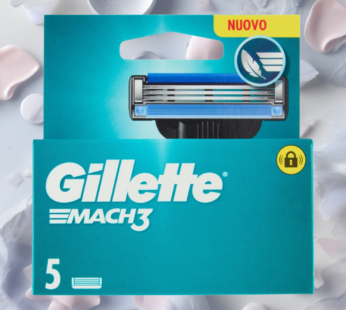 GILLETTE RIC.MACH3 X5