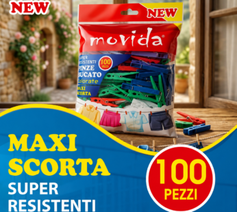 MOVIDA MOLLETTE BUCATO 250 PZ XXL COLORS