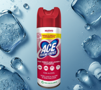 ACE SPRAY IGIENIZZANTE 3IN1 DISINFETTANTE