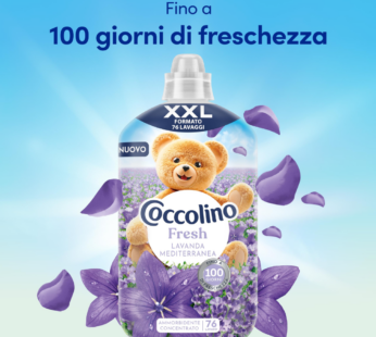 COCCOLINO AMMORBIDENTE 87LAVAGGI XXL LAVANDA DEL MEDITERRANEO