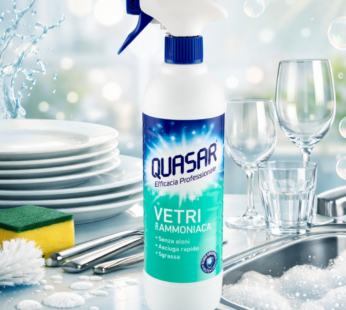 QUASAR SPRAY 580ML VETRI C/AMMONIACA