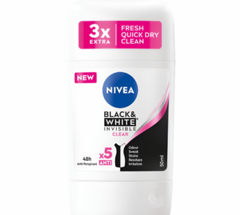 NIVEA DEO STICK 50ML B&W DONNA