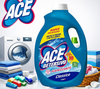 ACE LIQUIDO LAVATRICE 38LAVAGGI CLASSICO