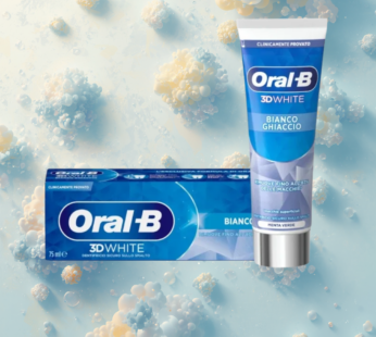 ORAL-B DENTIFRICIO 3D 75ML BIANCO GHIACCIO