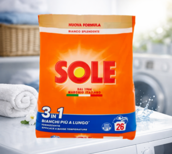 SOLE POLVERE RIC.26MIS BIANCO SPLENDENTE