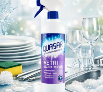 QUASAR SPRAY 580ML VETRI EXTRA PROFUMO