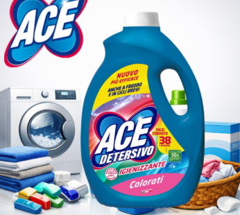 ACE LIQUIDO LAVATRICE 38LAVAGGI COLOR