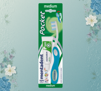 MENTADENT POCKET SPAZZOLINO + DENTIFRICIO 14ML