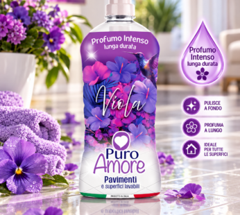 PURO AMORE LAVAPAVIMENTI 1LT VIOLA