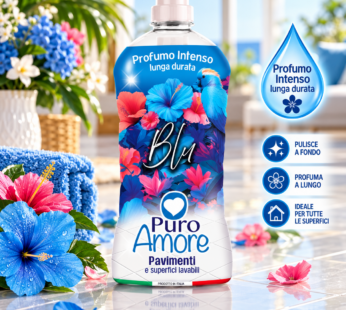 PURO AMORE LAVAPAVIMENTI 1LT BLU