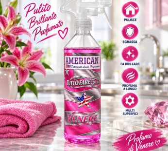 AMERICAN SPRAY TUTTOFARE 600ML VENERE
