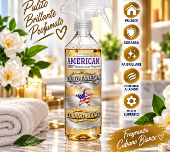 AMERICAN SPRAY TUTTOFARE 600ML CUBANO BIANCO