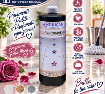 AMERICAN PAVIMENTI 1 LITRO ROSA NERA