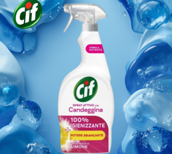 CIF SPRAY CANDEGINA ATTIVO 650ML LIMONE
